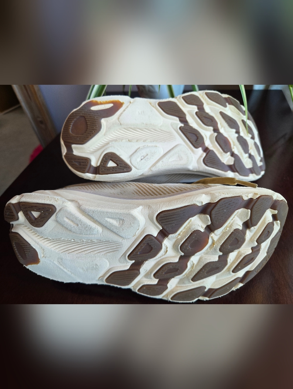 Hoka Clifton 9 Running Shoes | White / Holiday Flock (WHF) | Men’s 9D - Picture 7 of 11